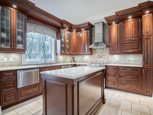 Kitchen - 715 Rue Des Séminaristes, Saint-Hyacinthe, QC - Indoor Photo Showing Kitchen With Upgraded Kitchen