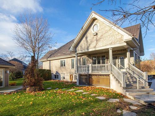 Back facade - 715 Rue Des Séminaristes, Saint-Hyacinthe, QC - Outdoor With Deck Patio Veranda