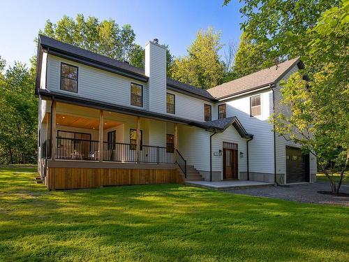 Exterior - 108 Rue Bellevue, Bromont, QC - Outdoor With Deck Patio Veranda