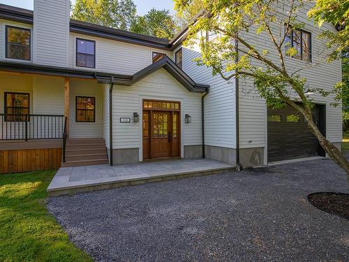 Exterior entrance - 108 Rue Bellevue, Bromont, QC - Outdoor With Deck Patio Veranda