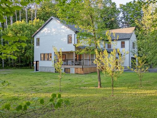 Exterior - 108 Rue Bellevue, Bromont, QC - Outdoor With Deck Patio Veranda