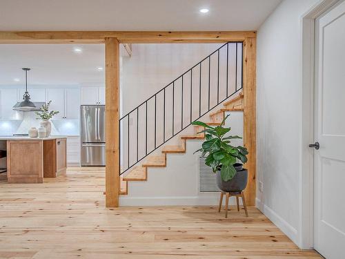 Staircase - 108 Rue Bellevue, Bromont, QC - Indoor Photo Showing Other Room