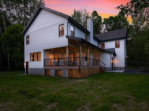 Exterior - 108 Rue Bellevue, Bromont, QC - Outdoor With Deck Patio Veranda