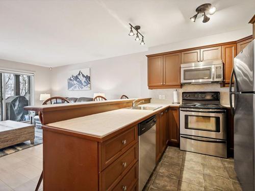 Kitchen - 3-250 Rue Du Mont-Plaisant, Mont-Tremblant, QC - Indoor Photo Showing Kitchen