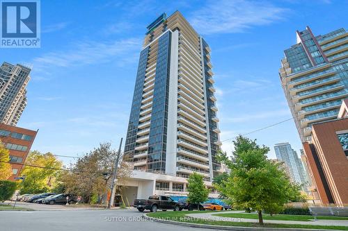 2711 - 75 Canterbury Place, Toronto, ON - Outdoor With Facade