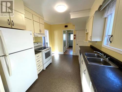 18 Junction Road, Grand Falls-Windsor, NL - Indoor Photo Showing Kitchen With Double Sink