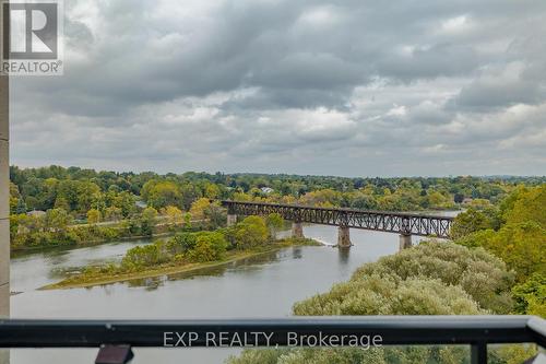 906 - 170 Water Street N, Cambridge, ON - Outdoor With Balcony With View