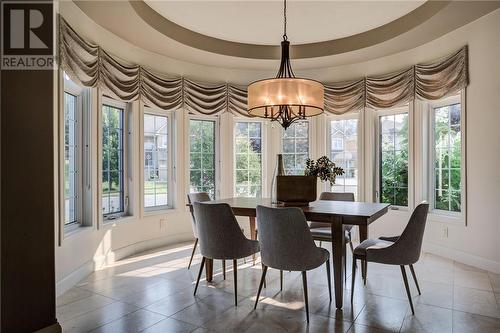 15 Platinum, Sudbury, ON - Indoor Photo Showing Dining Room