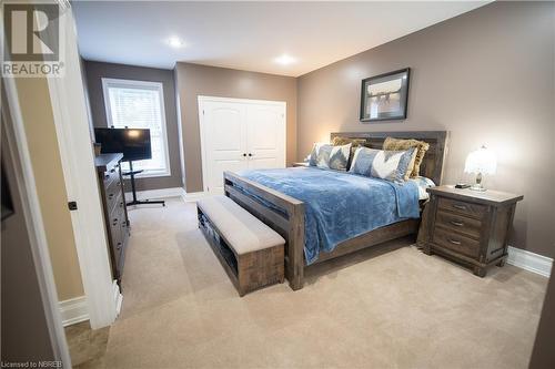 Carpeted bedroom featuring a closet - 748 Coursol Road, Sturgeon Falls, ON - Indoor Photo Showing Bedroom