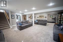 View of carpeted living room - 