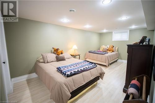 Bedroom with light wood-type flooring LowerLevel Bedroom - 748 Coursol Road, Sturgeon Falls, ON - Indoor Photo Showing Bedroom