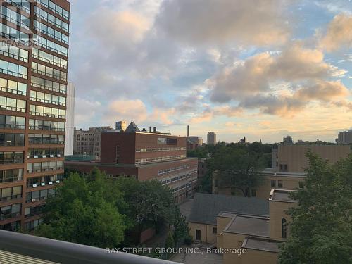 614 - 57 St Joseph Street, Toronto, ON - Outdoor With Balcony With View