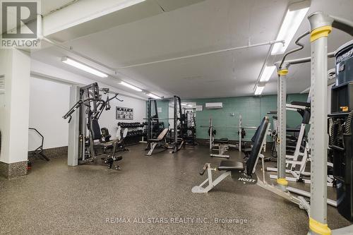 1007 - 1900 Sheppard Avenue E, Toronto, ON - Indoor Photo Showing Gym Room