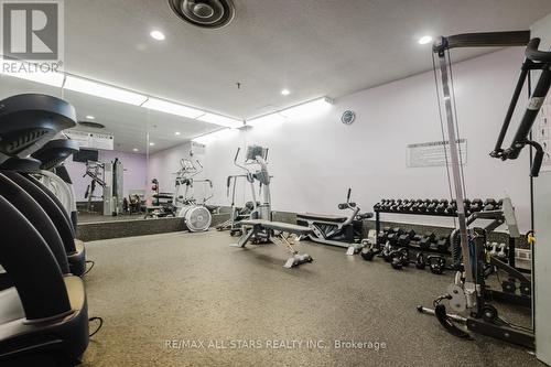 1007 - 1900 Sheppard Avenue E, Toronto, ON - Indoor Photo Showing Gym Room