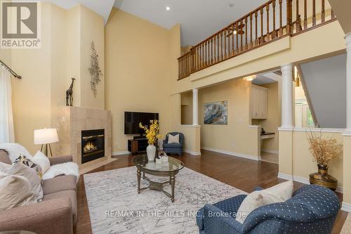 27 - 2165 Stavebank Road, Mississauga, ON - Indoor Photo Showing Living Room With Fireplace