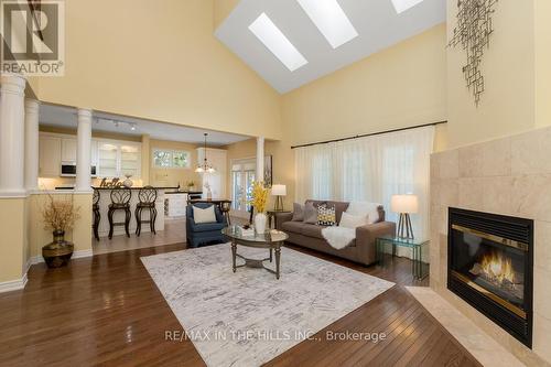 27 - 2165 Stavebank Road, Mississauga, ON - Indoor Photo Showing Living Room With Fireplace