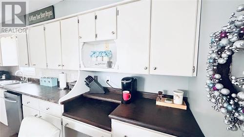 70 Main Street, Springdale, NL - Indoor Photo Showing Kitchen With Double Sink