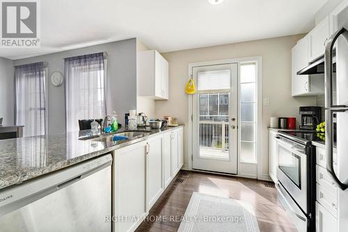 12 Streambank Street, Ottawa, ON - Indoor Photo Showing Kitchen With Stainless Steel Kitchen With Double Sink