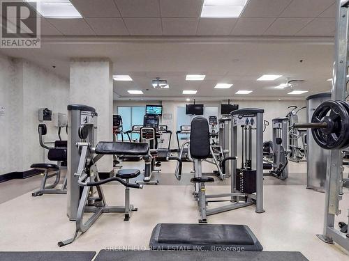 314 - 55 De Boers Drive, Toronto, ON - Indoor Photo Showing Gym Room