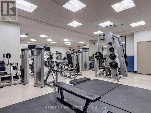 314 - 55 De Boers Drive, Toronto, ON - Indoor Photo Showing Gym Room