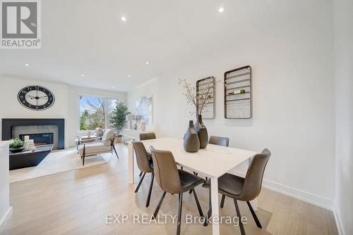 14 - 24 Grapeview Drive, St. Catharines (453 - Grapeview), ON - Indoor Photo Showing Dining Room With Fireplace