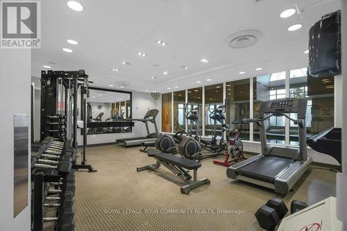 Ph07 - 310 Red Maple Road, Richmond Hill, ON - Indoor Photo Showing Gym Room