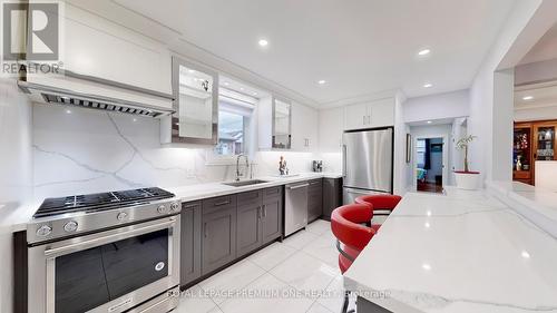 67 Montcalm Avenue, Toronto, ON - Indoor Photo Showing Kitchen With Stainless Steel Kitchen With Upgraded Kitchen