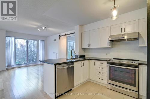 326 - 18 Beverley Street, Toronto, ON - Indoor Photo Showing Kitchen With Stainless Steel Kitchen