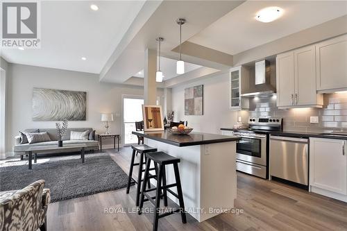 1 Garlent Avenue W, Hamilton, ON - Indoor Photo Showing Kitchen With Upgraded Kitchen