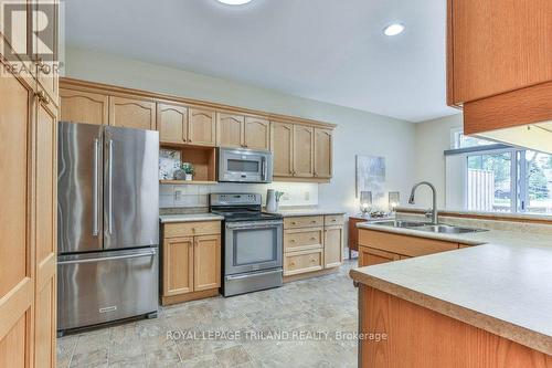 533 Mcgarrell Place, London, ON - Indoor Photo Showing Kitchen With Double Sink