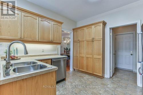 533 Mcgarrell Place, London, ON - Indoor Photo Showing Kitchen With Double Sink