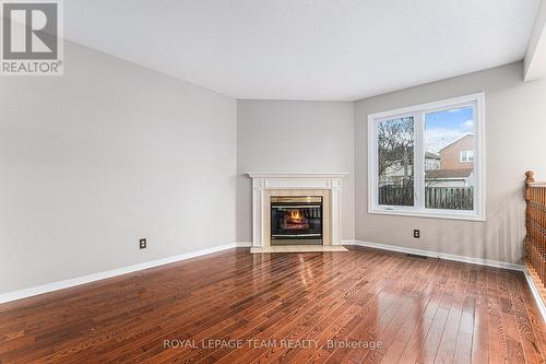 25 Long Gate Court, Ottawa, ON - Indoor Photo Showing Living Room With Fireplace