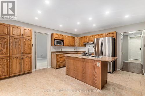 25 Long Gate Court, Ottawa, ON - Indoor Photo Showing Kitchen With Double Sink