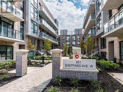 31 - 851 Sheppard Avenue W, Toronto, ON - Outdoor With Balcony With Facade