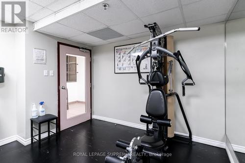 607 - 80 Charles Street, Toronto, ON - Indoor Photo Showing Gym Room