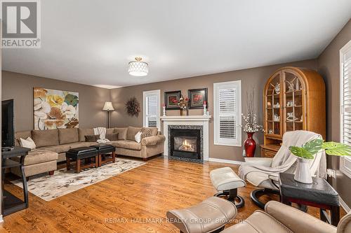 800 Foxwood Court, Ottawa, ON - Indoor Photo Showing Living Room With Fireplace