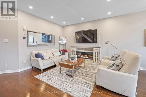 1134 Cobble Hill Drive, Ottawa, ON - Indoor Photo Showing Living Room With Fireplace