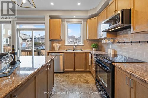 1134 Cobble Hill Drive, Ottawa, ON - Indoor Photo Showing Kitchen With Stainless Steel Kitchen With Double Sink