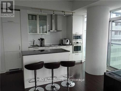 4708 - 14 York Street, Toronto, ON - Indoor Photo Showing Kitchen With Upgraded Kitchen