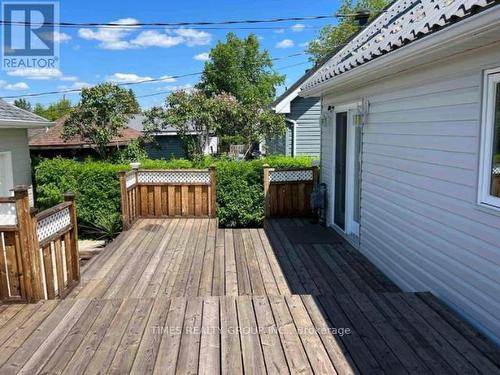 77 Dominion Avenue, Kapuskasing, ON - Outdoor With Deck Patio Veranda With Exterior