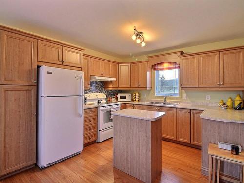 Cuisine - 50 Rue Girard, La Malbaie, QC - Indoor Photo Showing Kitchen With Double Sink