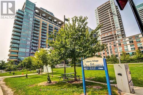 613 - 65 East Liberty Street, Toronto, ON - Outdoor With Balcony With Facade