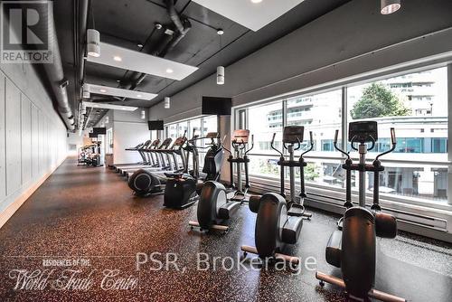 1509 - 10 Queens Quay W, Toronto, ON - Indoor Photo Showing Gym Room