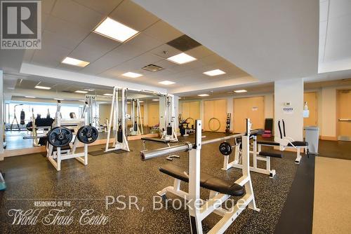 1509 - 10 Queens Quay W, Toronto, ON - Indoor Photo Showing Gym Room