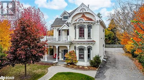 72 High Street, Barrie, ON - Outdoor With Balcony With Facade