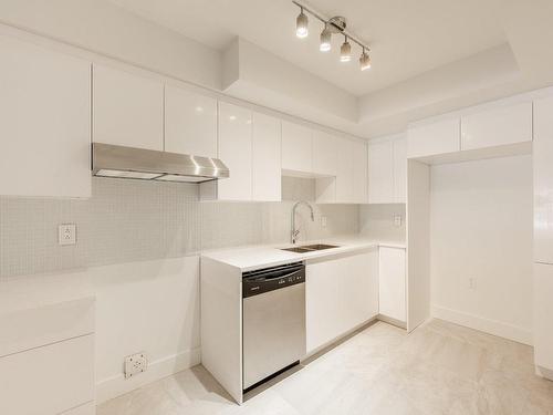 Cuisine - 15-1520 Av. Du Docteur-Penfield, Montréal (Ville-Marie), QC - Indoor Photo Showing Kitchen With Double Sink