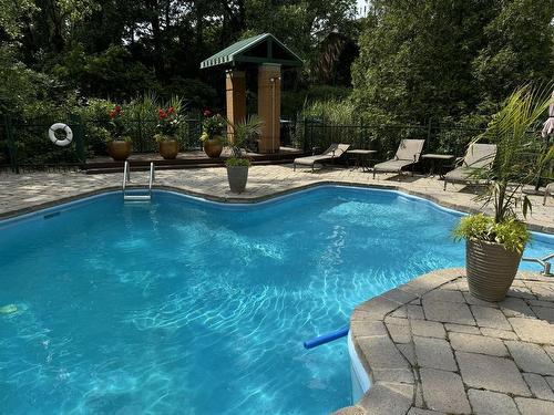 Piscine - 1400-700 Ch. Marie-Le Ber, Montréal (Verdun/Île-Des-Soeurs), QC - Outdoor With In Ground Pool With Backyard