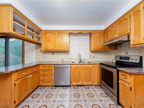 Cuisine - 3540 Rue Tétrault, Montréal (Saint-Laurent), QC - Indoor Photo Showing Kitchen With Double Sink