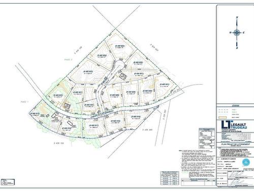 Plan (croquis) - Ch. Du Lac-Baribeau, Saint-Donat, QC 