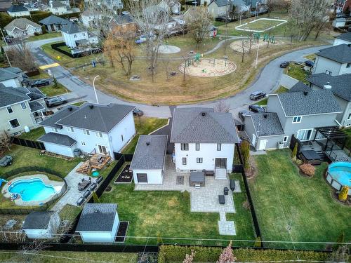 Aerial photo - 317 Rue Du Noroît, Salaberry-De-Valleyfield, QC - Outdoor With View